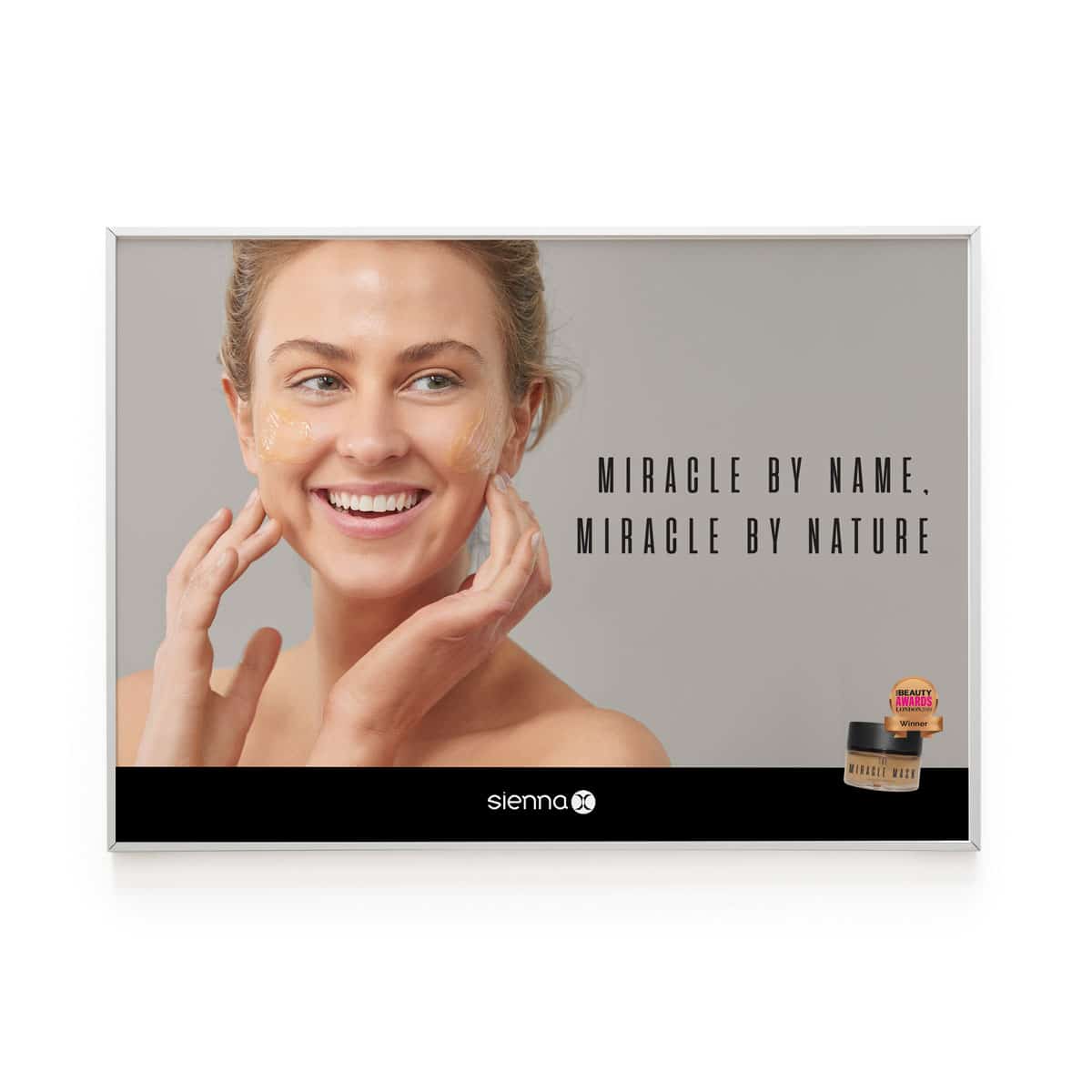 A4 Landscape Poster, The Miracle Mask Sienna X Sienna X