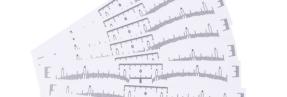 how to use a brow ruler