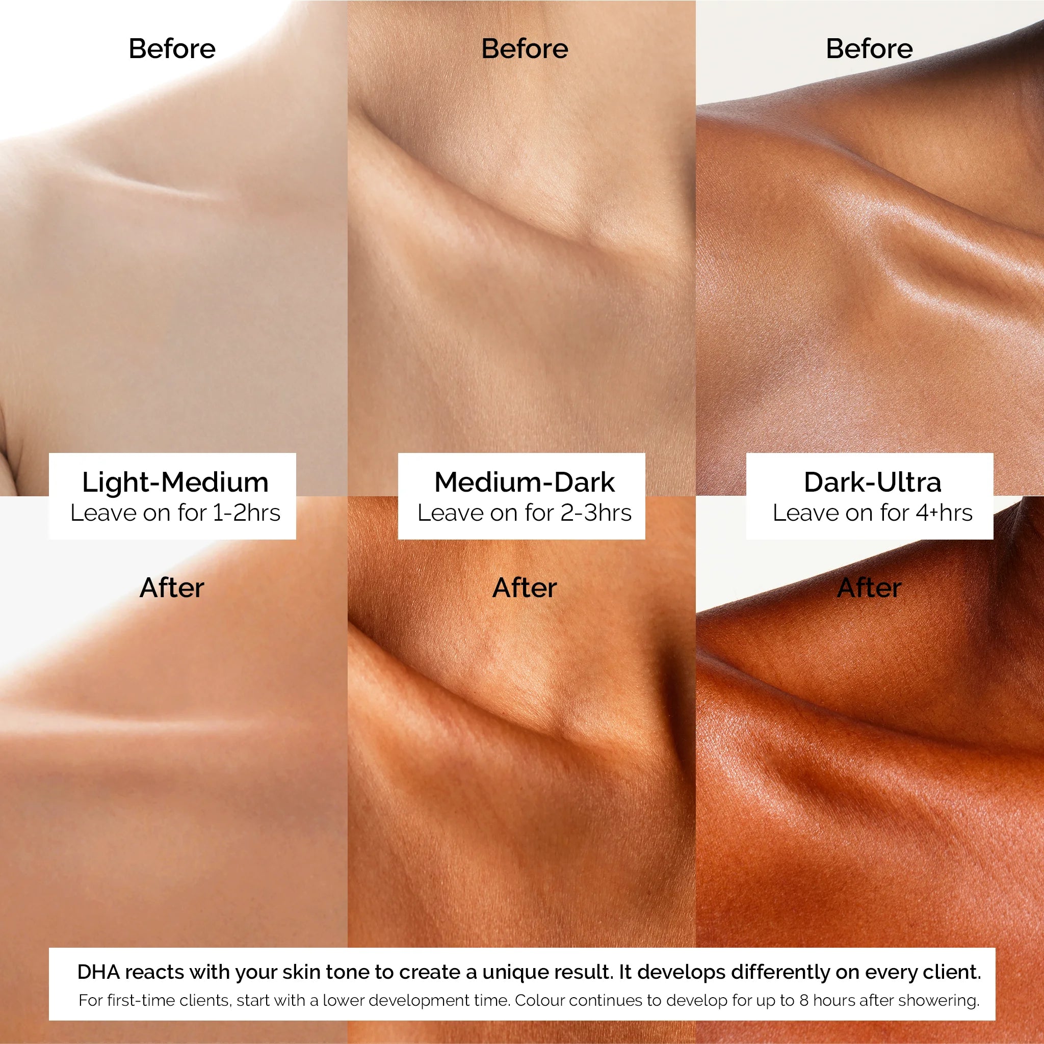 1HR+ Tinted Spray Tan Solution