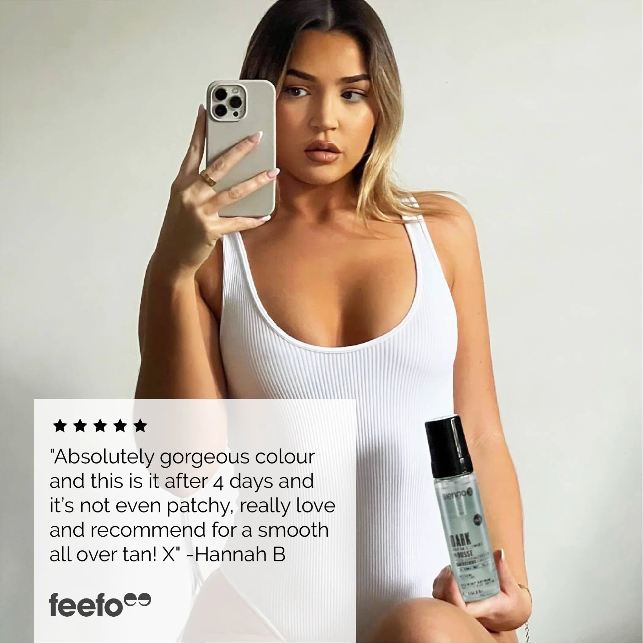 Sienna X Dark Clear Self Tan Water Mousse Review