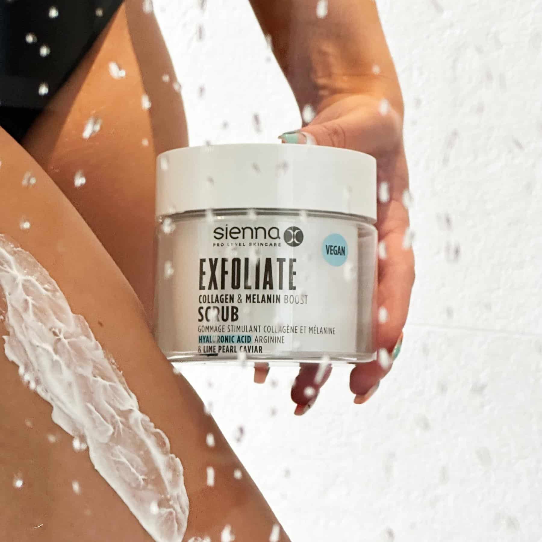 Exfoliate Collagen and Melanin Boost Scrub