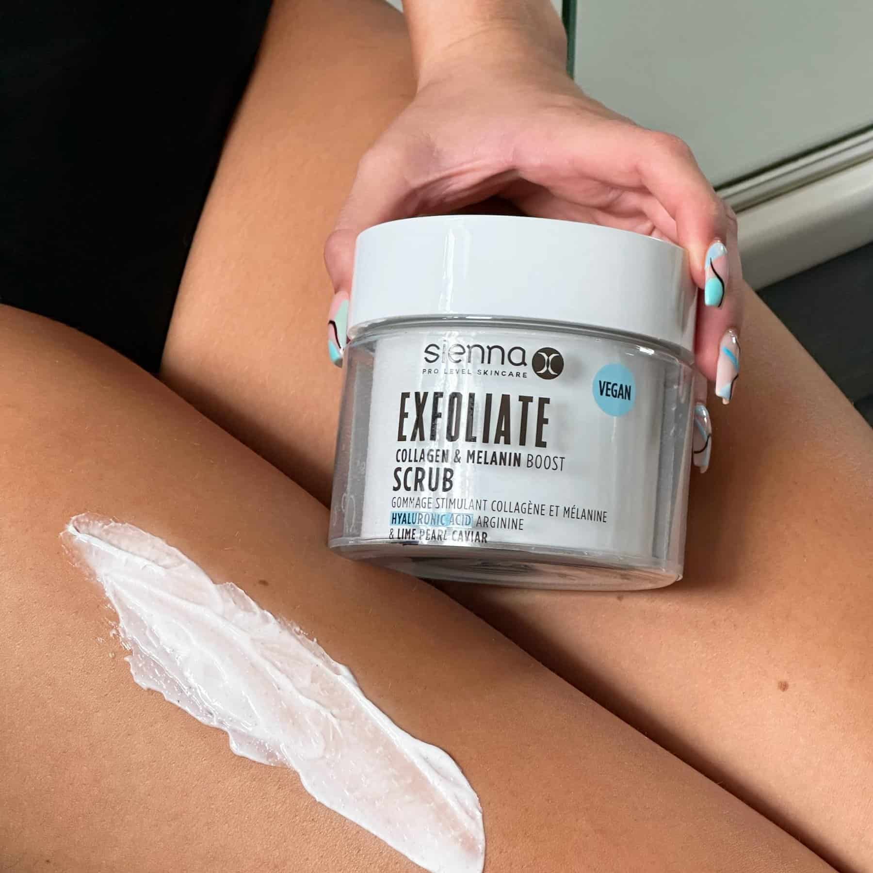 Exfoliate Collagen and Melanin Boost Scrub