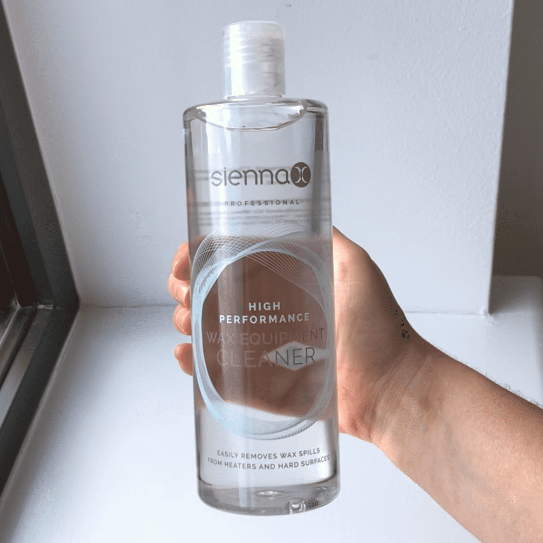 wax equipment cleaner lifestyle in hand