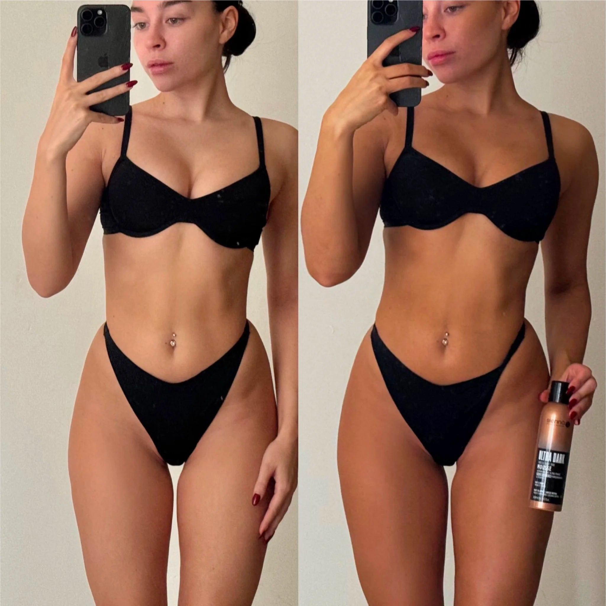 Sienna X Ultra Dark Mousse Results