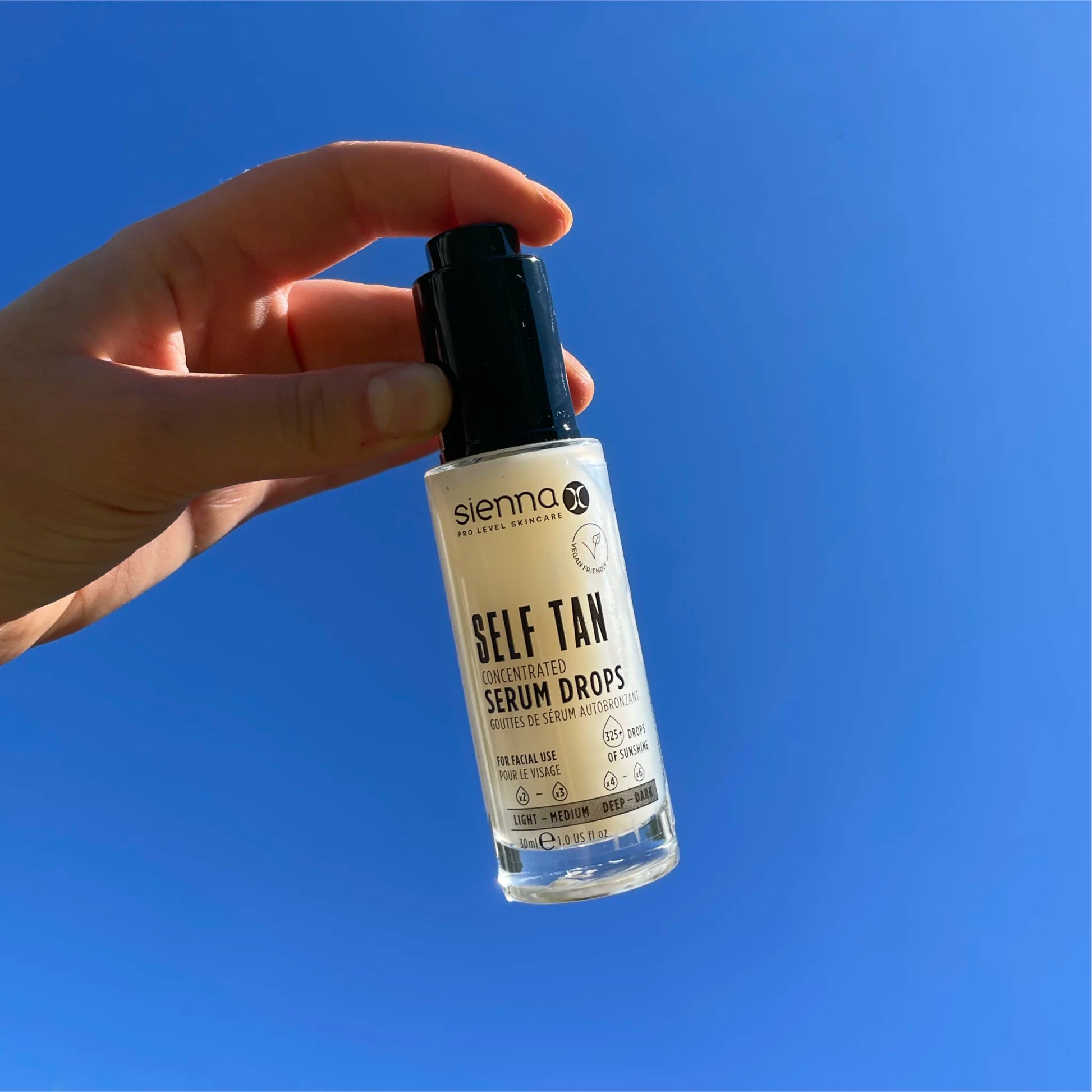 Sienna X Self Tan Concentrated Serum Drops