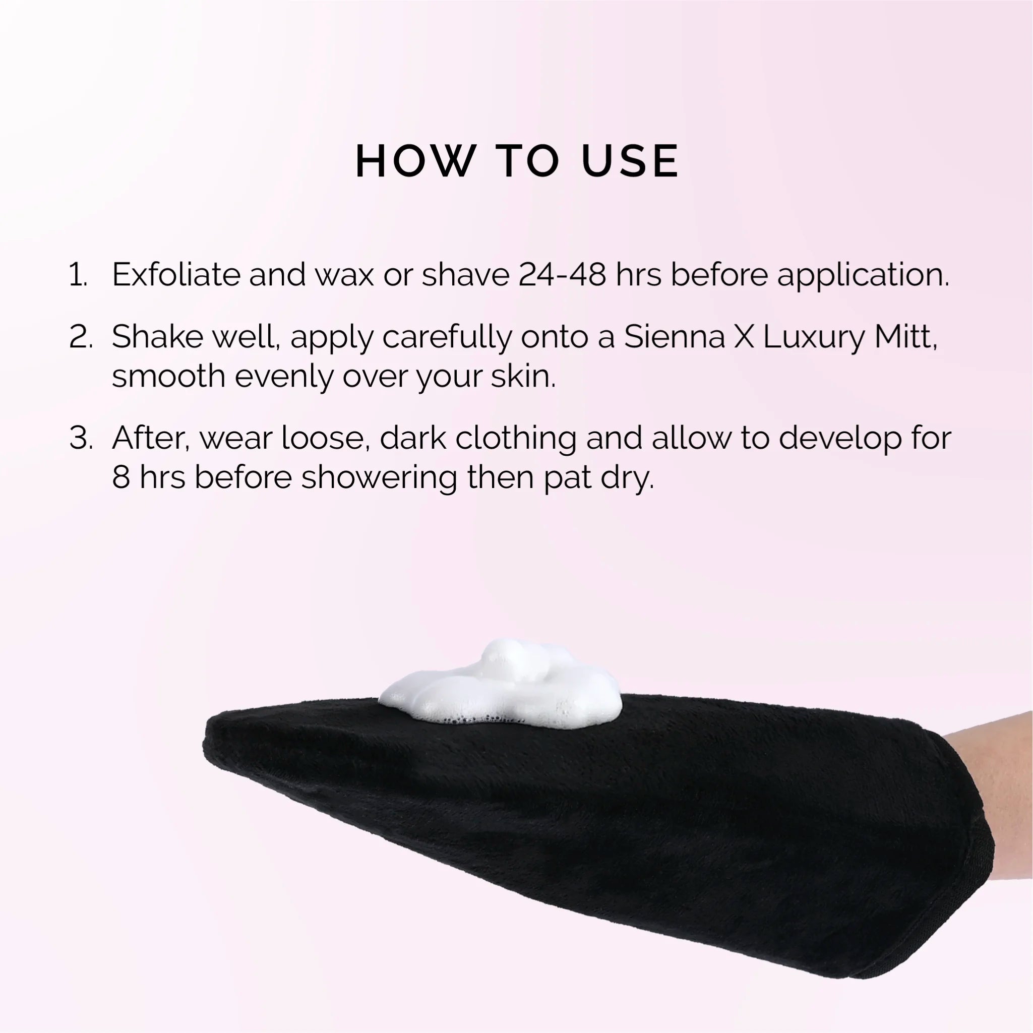 Sienna X Gradual Clear Self Tan | How To Use