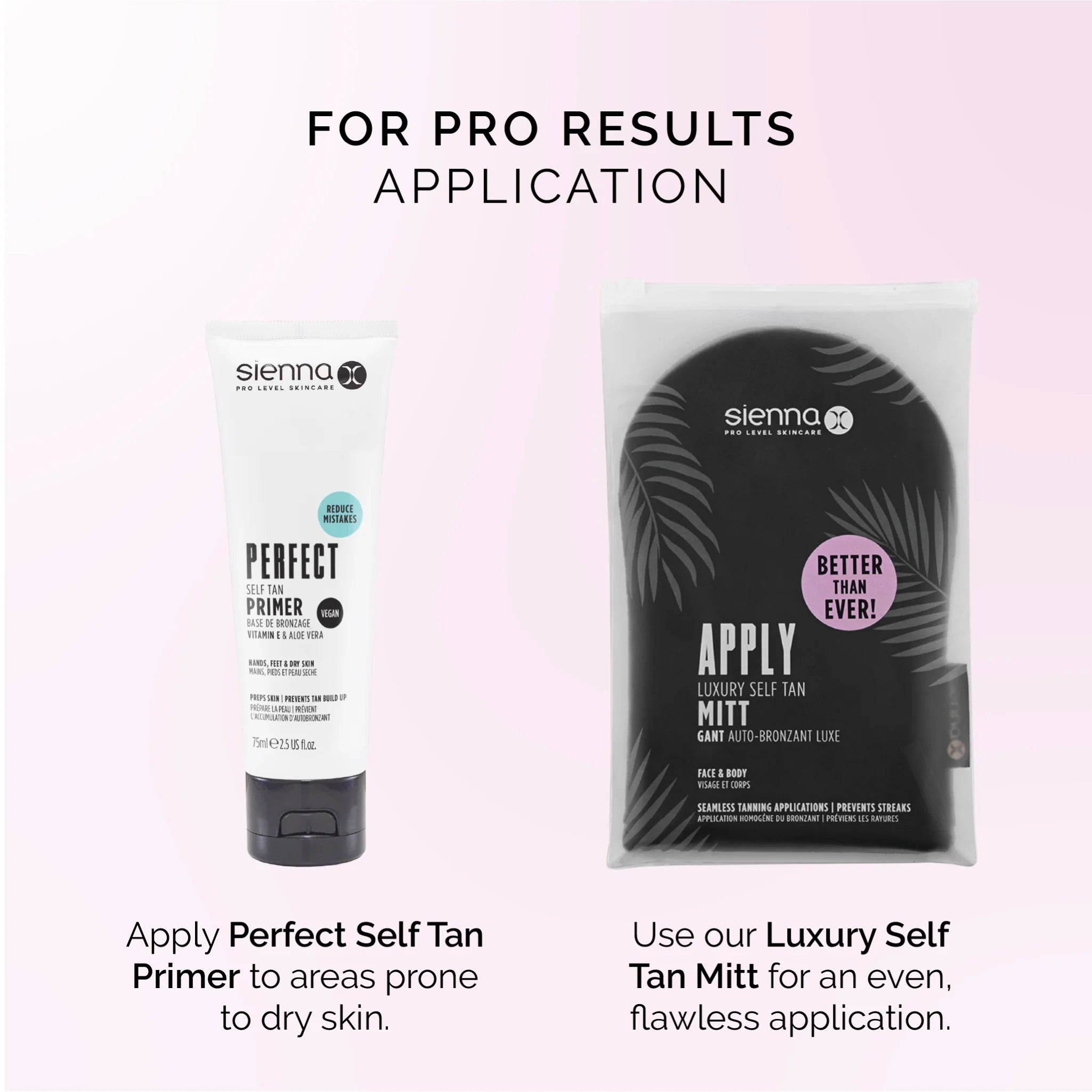 Sienna X Gradual Clear Tan