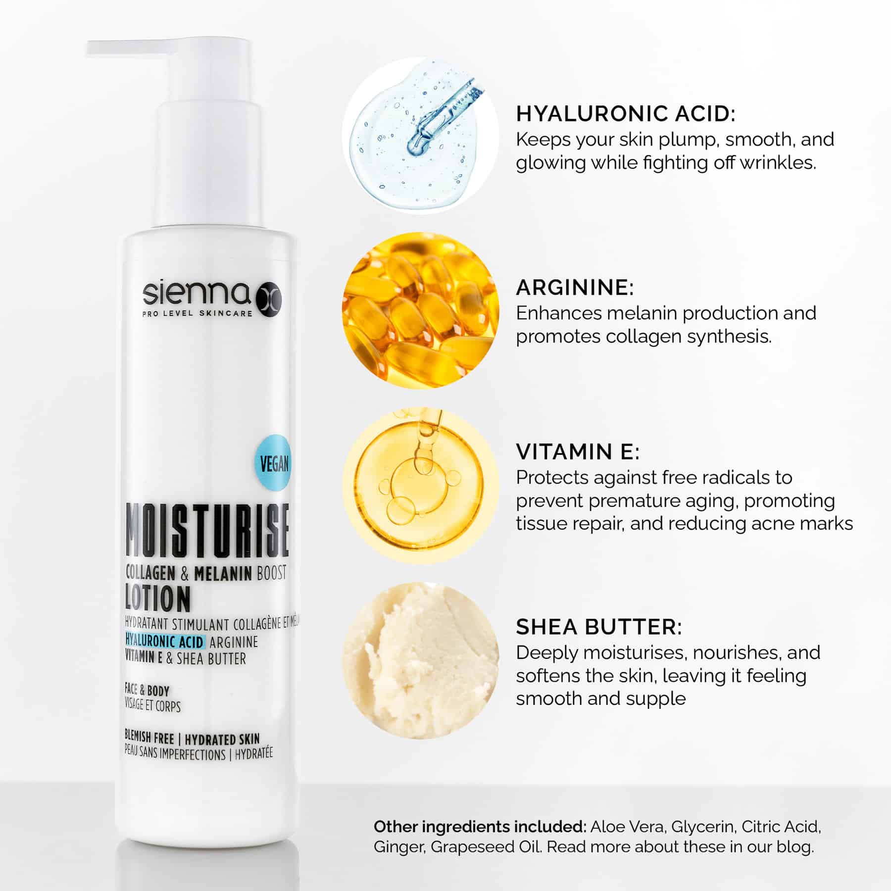 Bath and Body Moisturise Lotion Ingredients