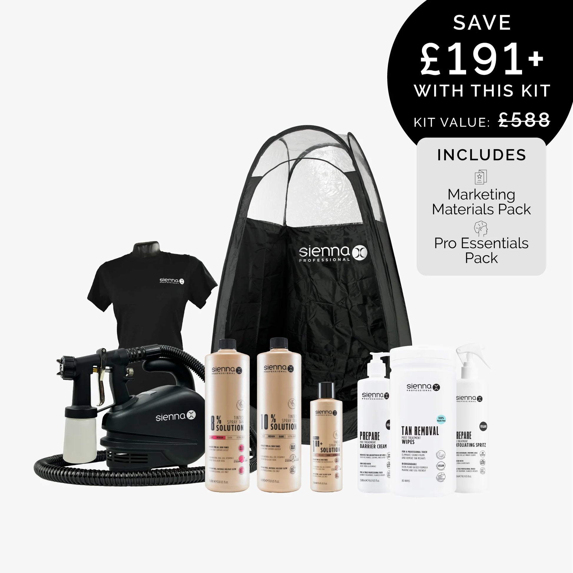 Bronze Starter Spray Tan Kit TS Updated .. st