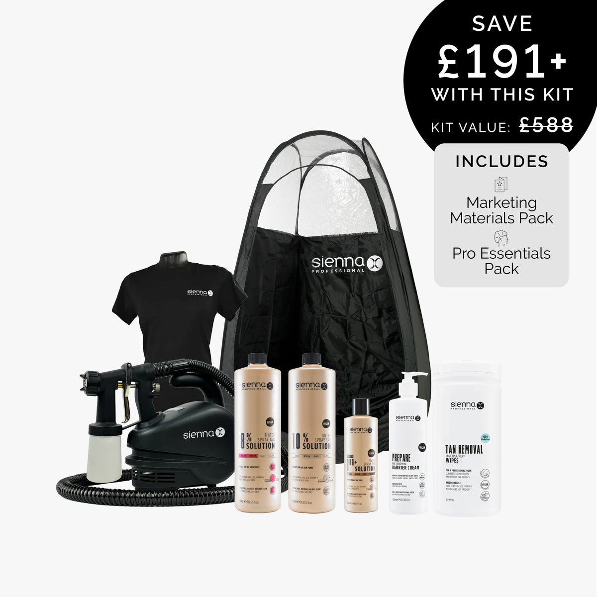 Bronze Starter Spray Tan Kit