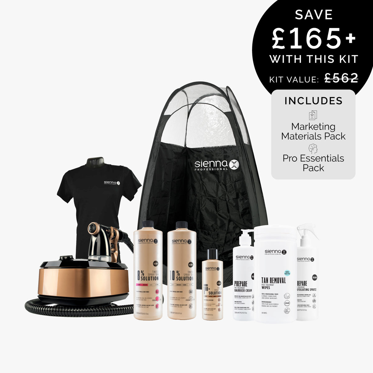 Bronze Starter Spray Tan Kit