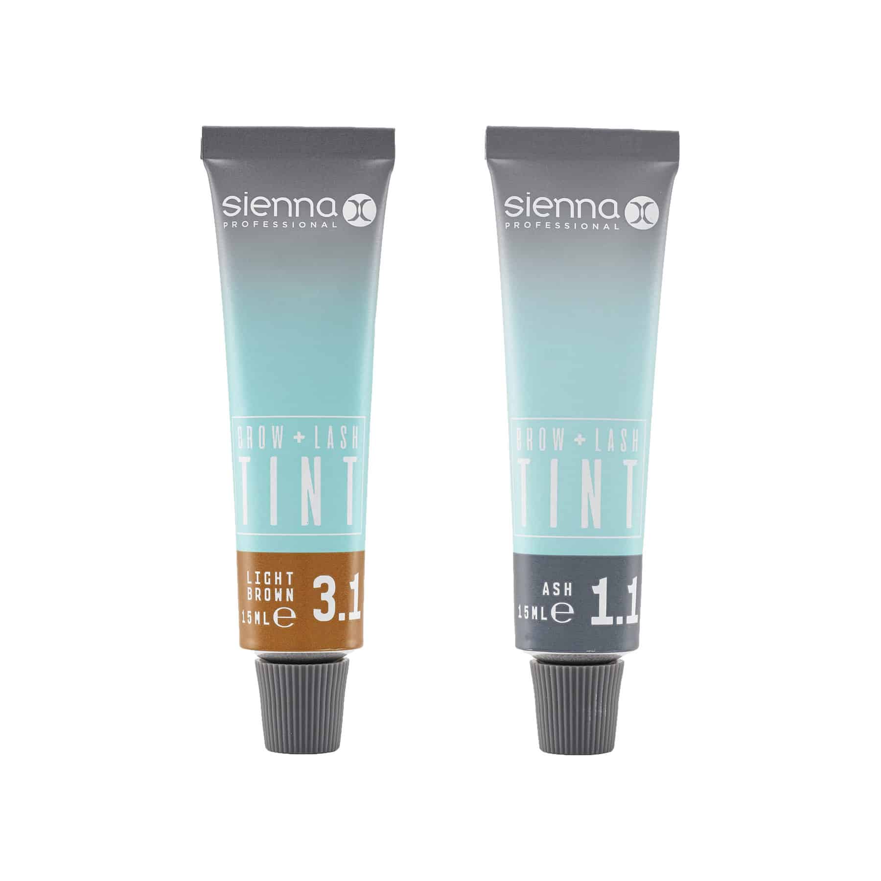 Brow Tint Light Brown and Ash Mix