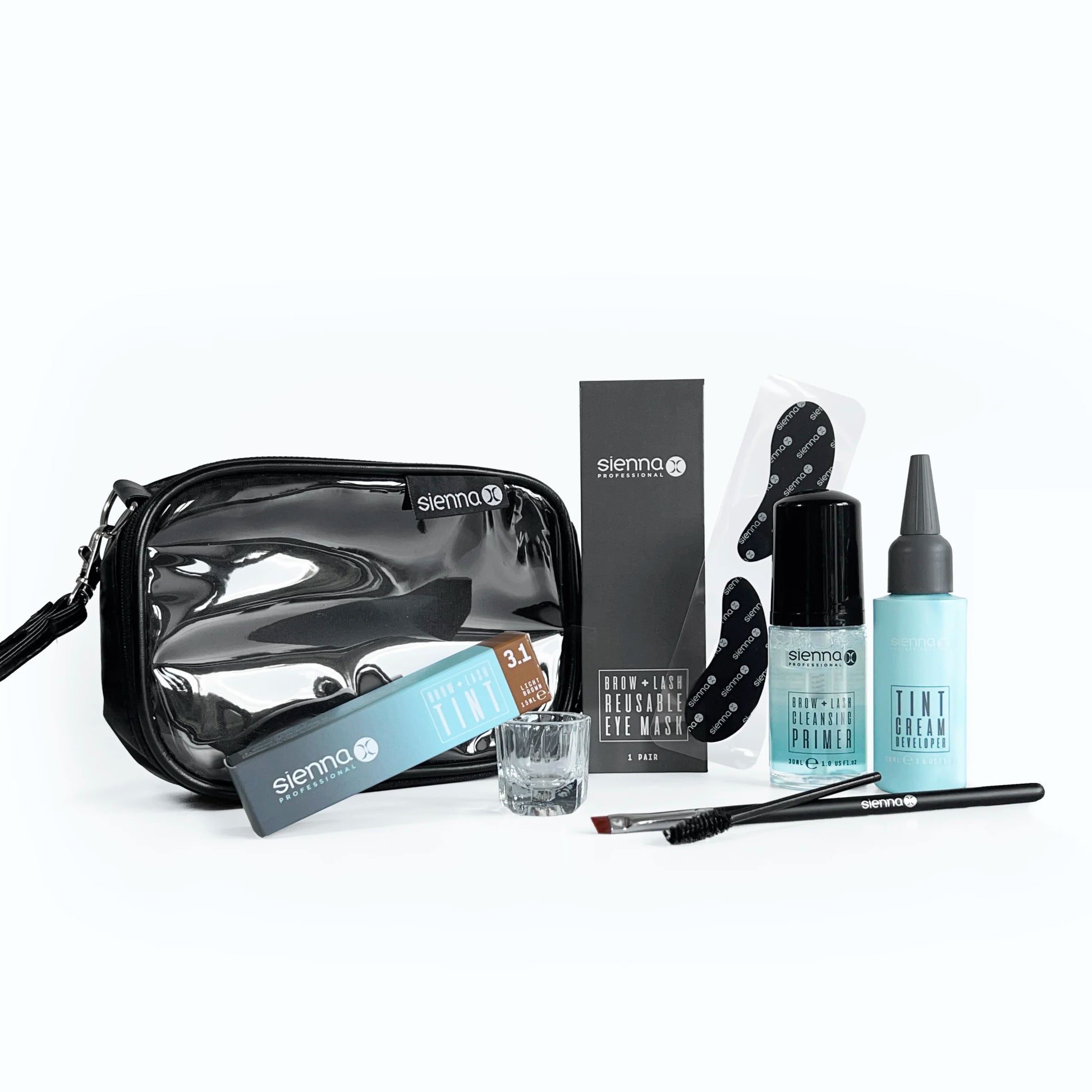 Brow and Lash Deluxe Pro Kits Light Brown .