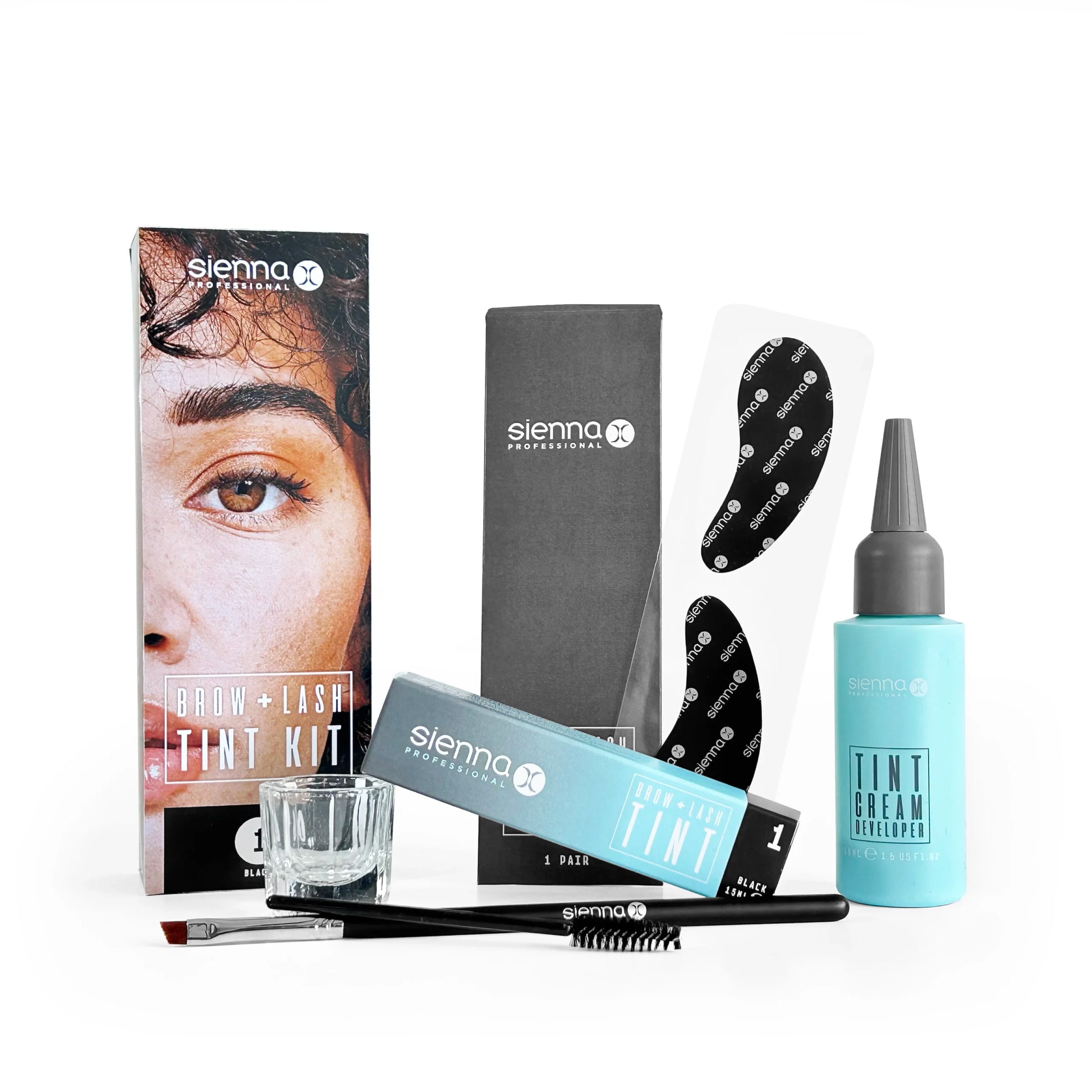 Brow and Lash Tint Kit Box Black