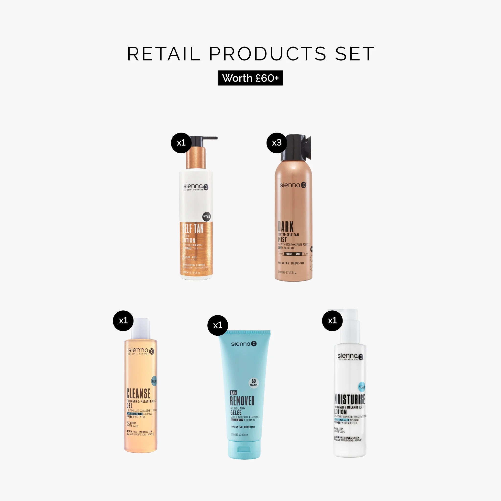 Gold Spray Tan Salon Kit