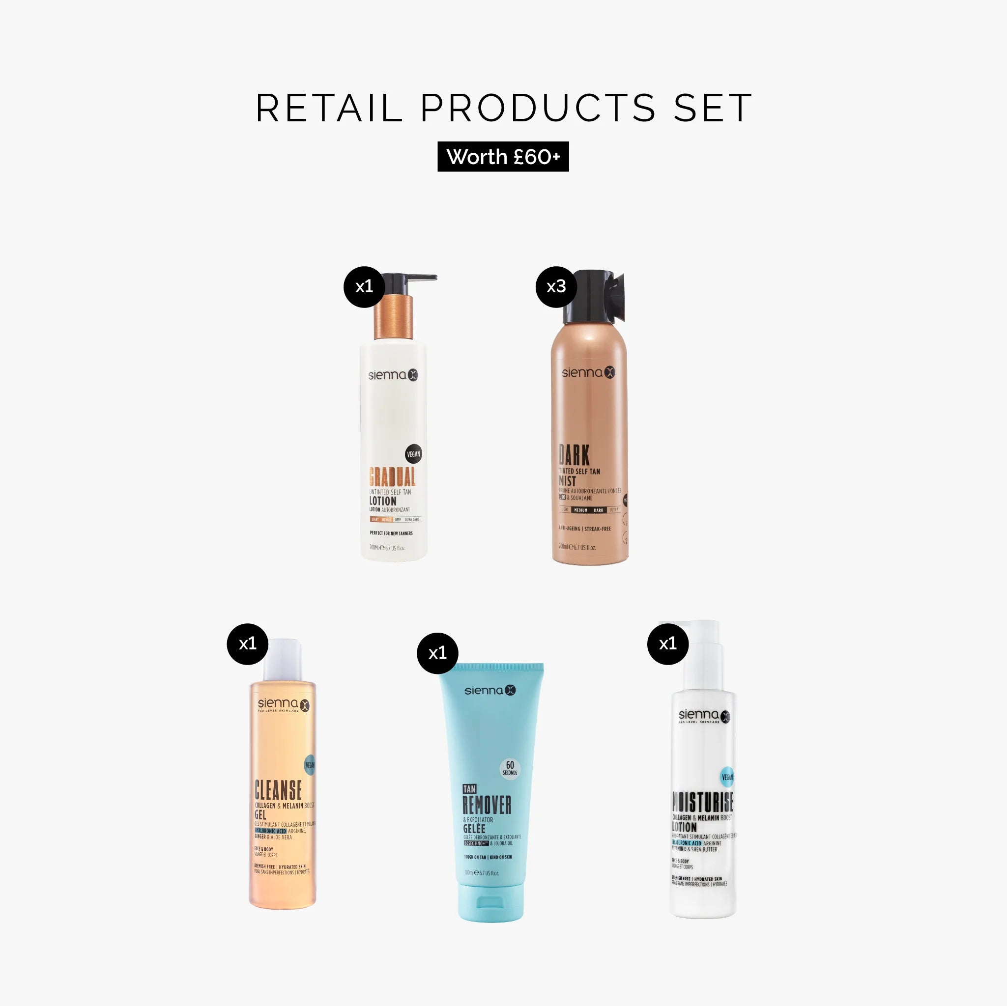 Gold Spray Tan Salon Kit