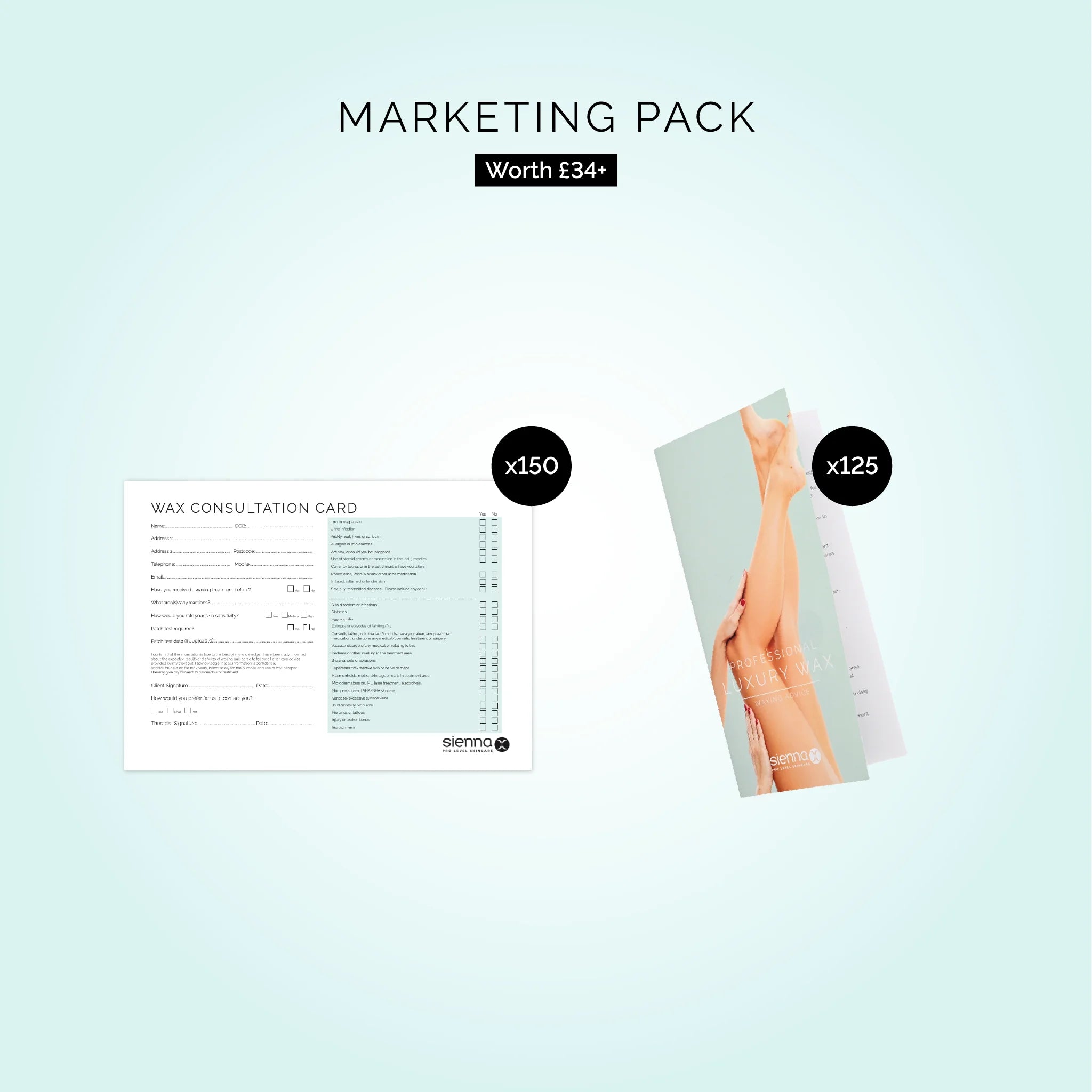 Ideal Salon Start Up Pro Wax Kit .. Marketing Pack