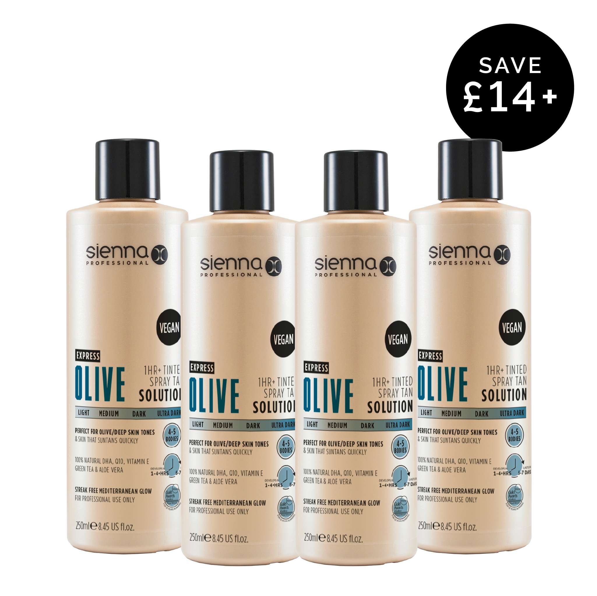 Sienna X | Olive Tan 1hr+ Express Spray Tan Solution (1 Litre Bundle)