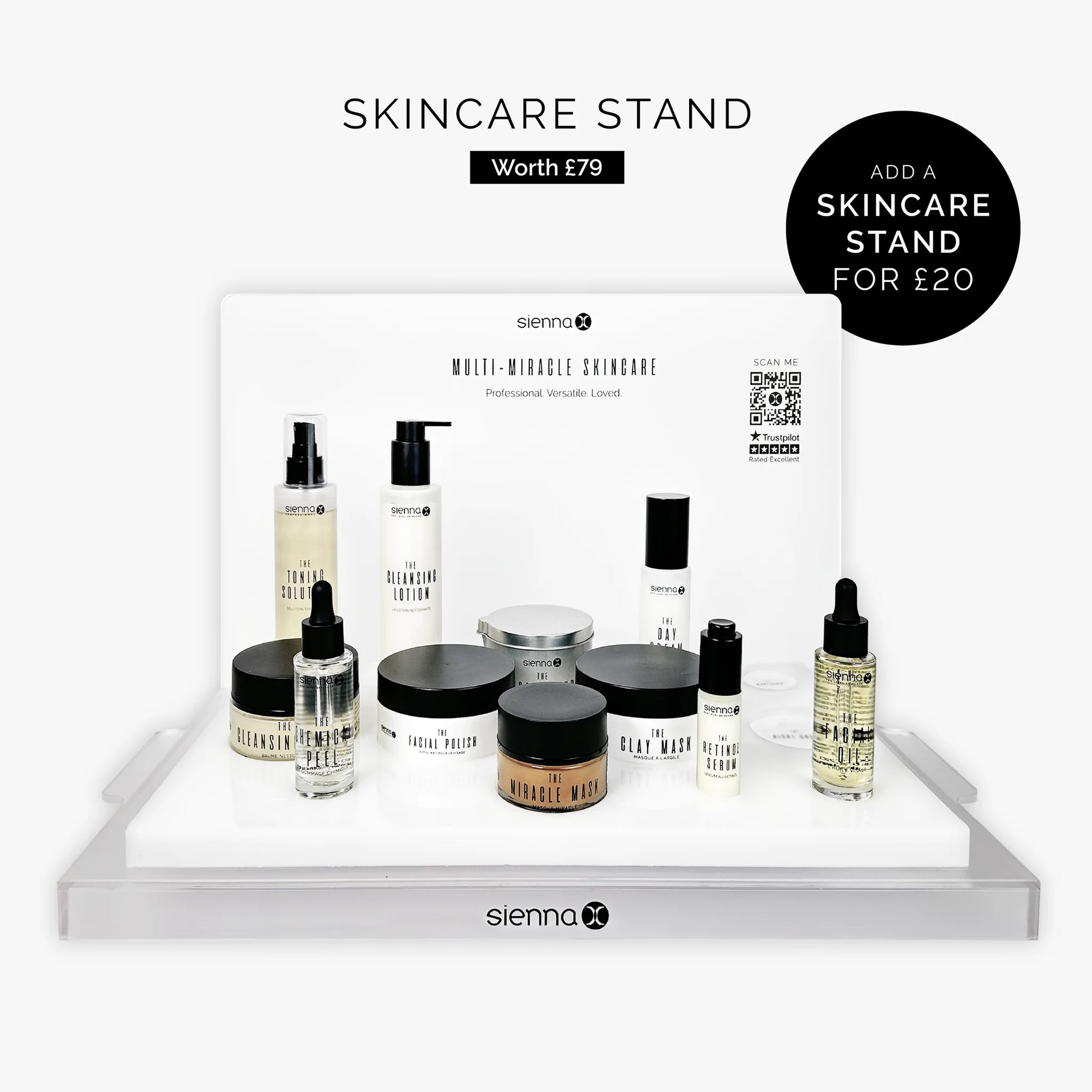 Pro Skincare Twin Kit Updated .. Stand