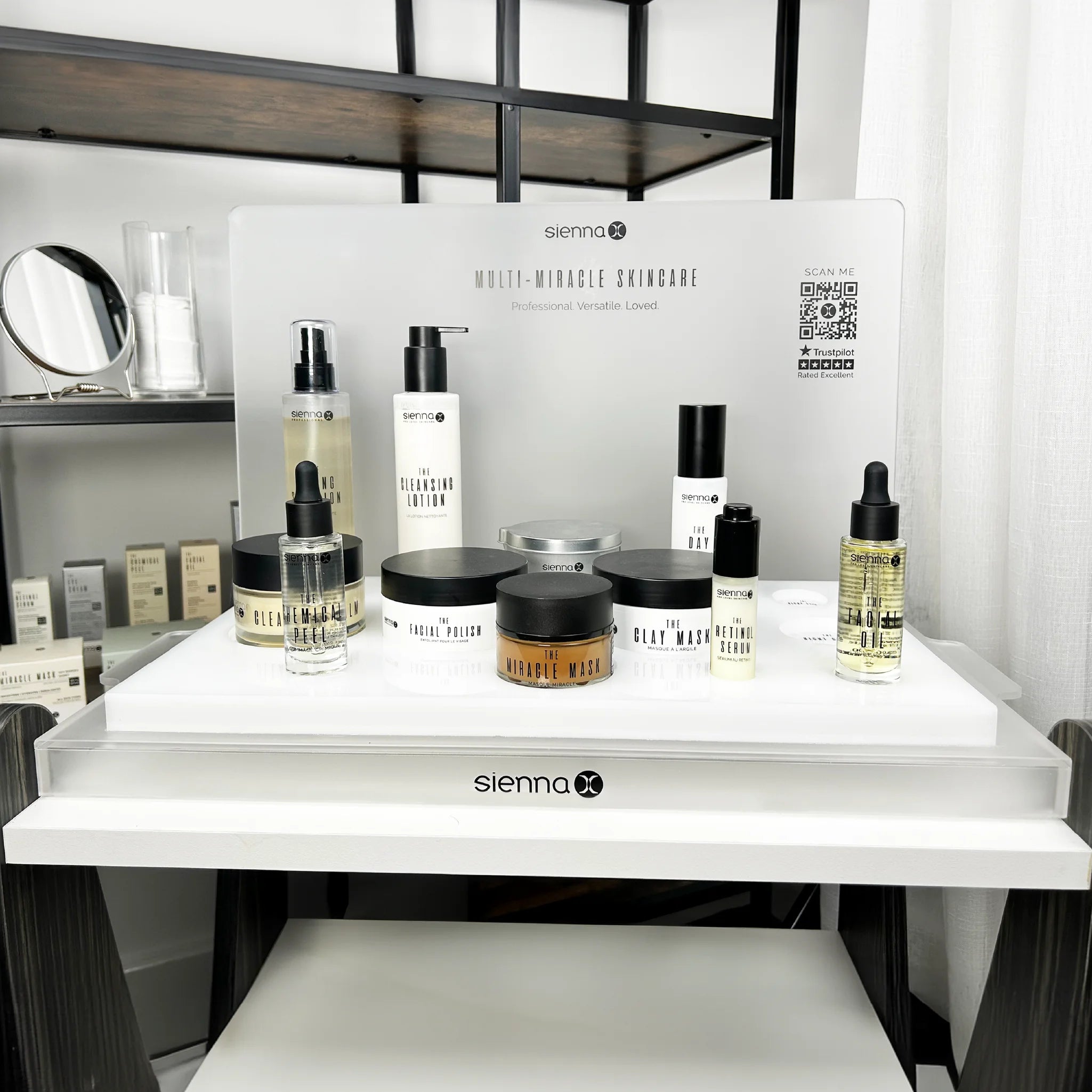 Pro Skincare Twin Kit Updated .. Stand in use