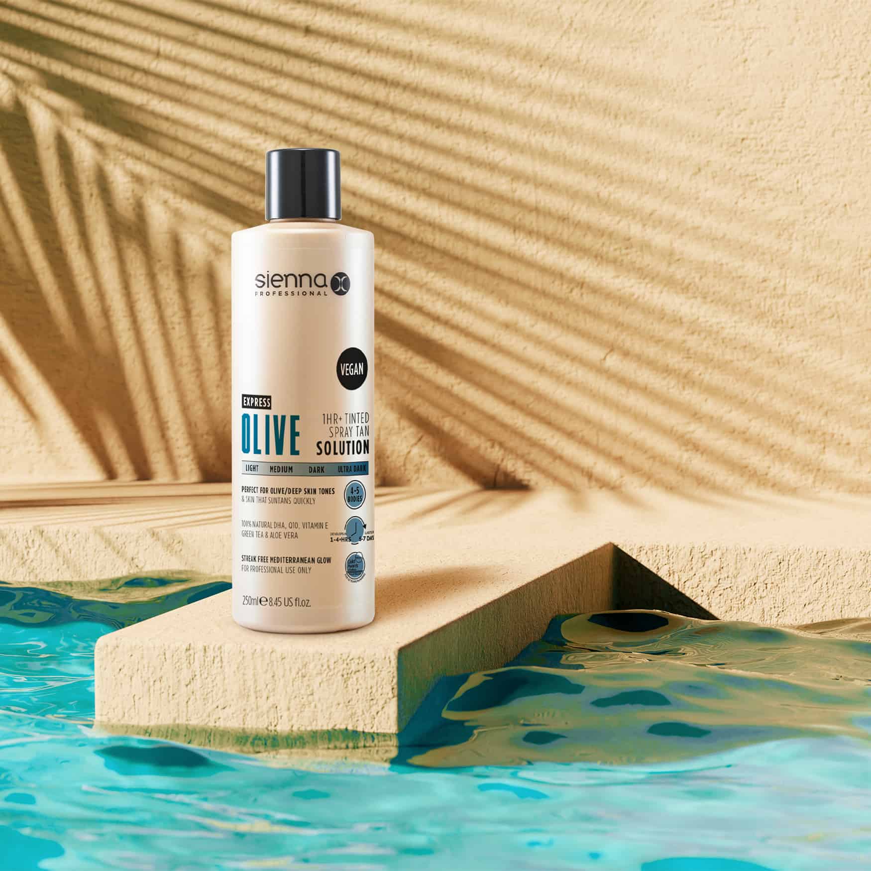 250ml Express 1HR Olive Solution | Sienna X – Sienna X - Professional
