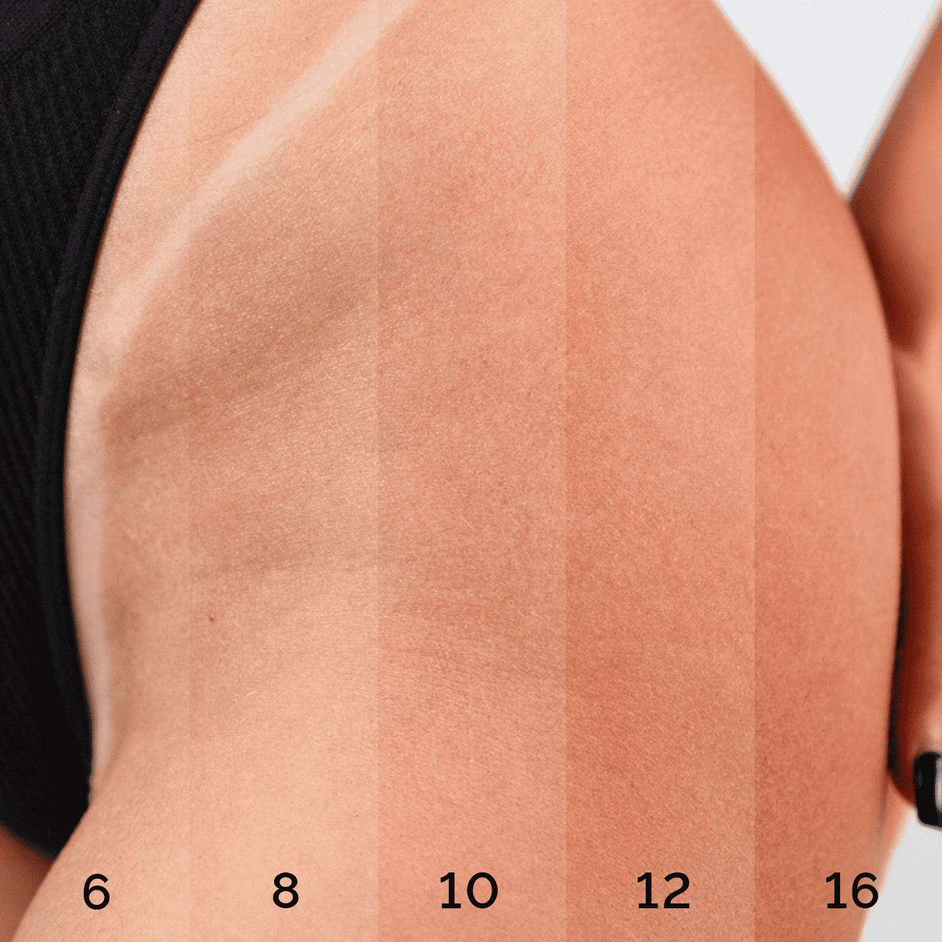 Pro Tan Solution ALL SHADES Swatch