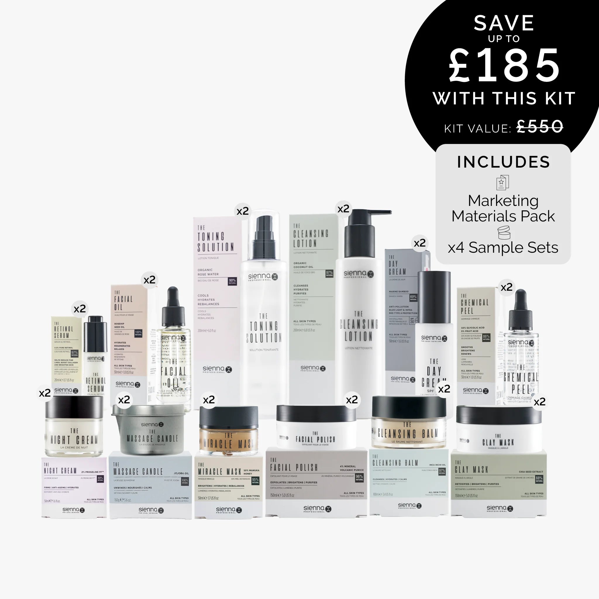 Pro Skincare Twin Kit