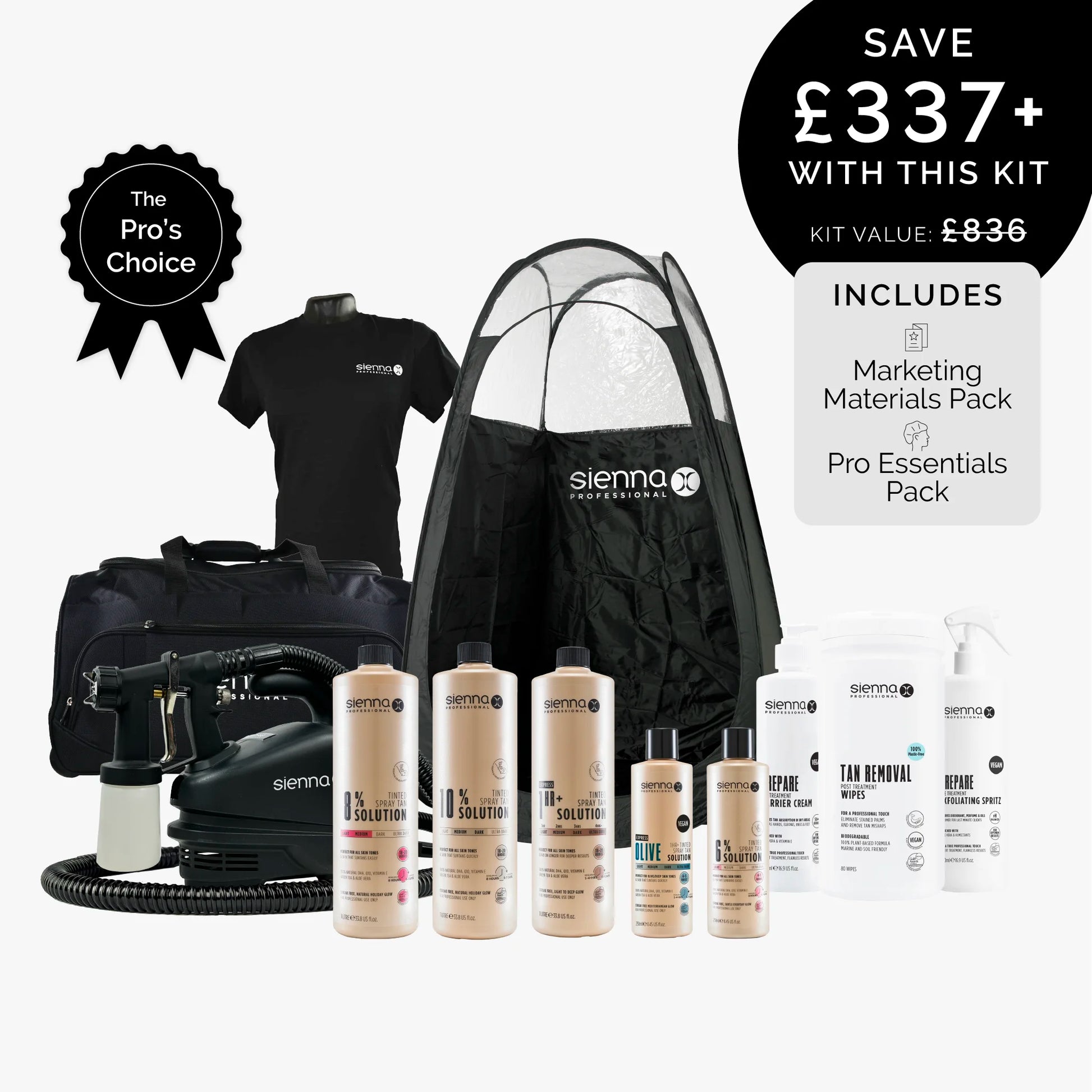 Silver Spray Tan Business Kit TS Updated .. st