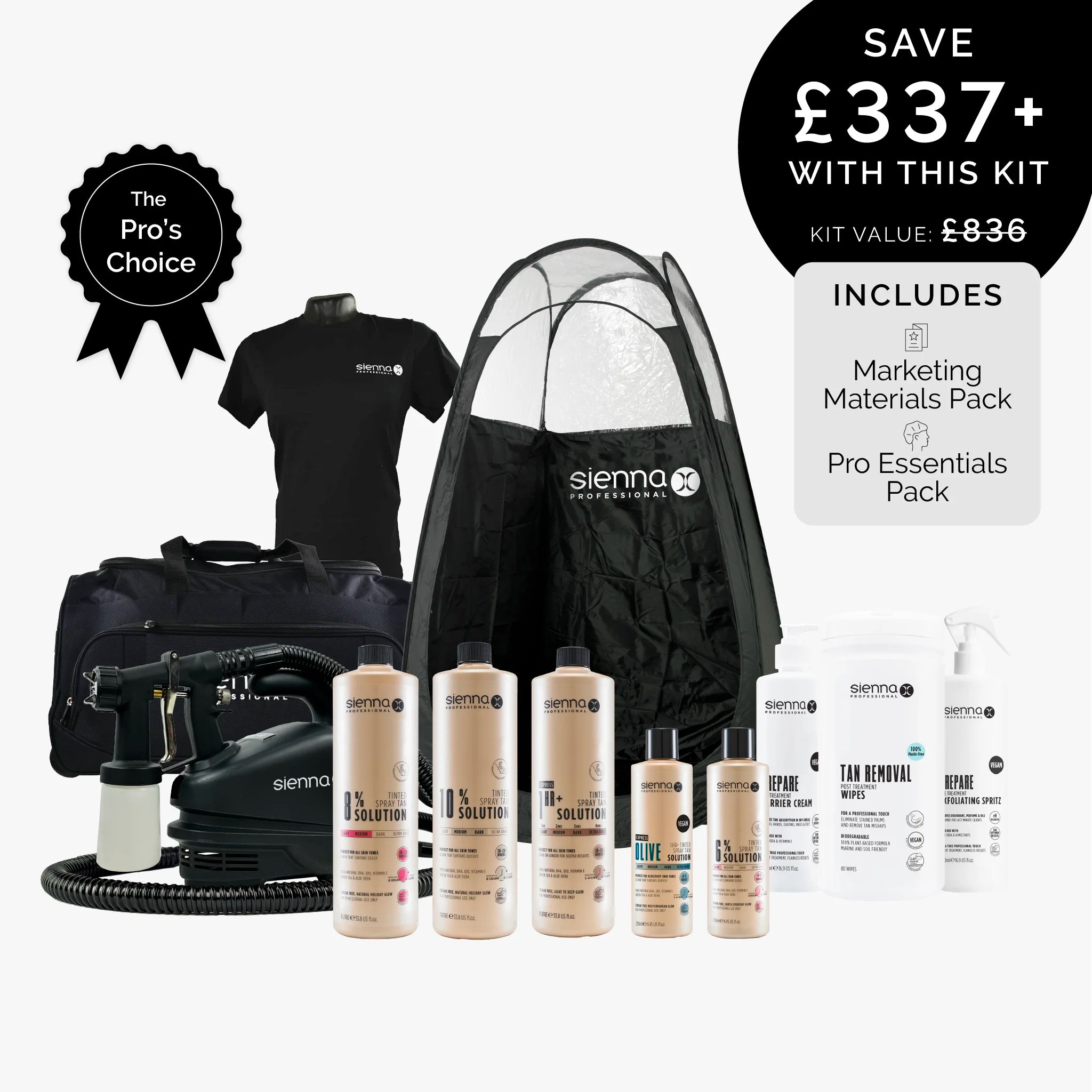 Silver Spray Tan Business Kit TS Updated .. st