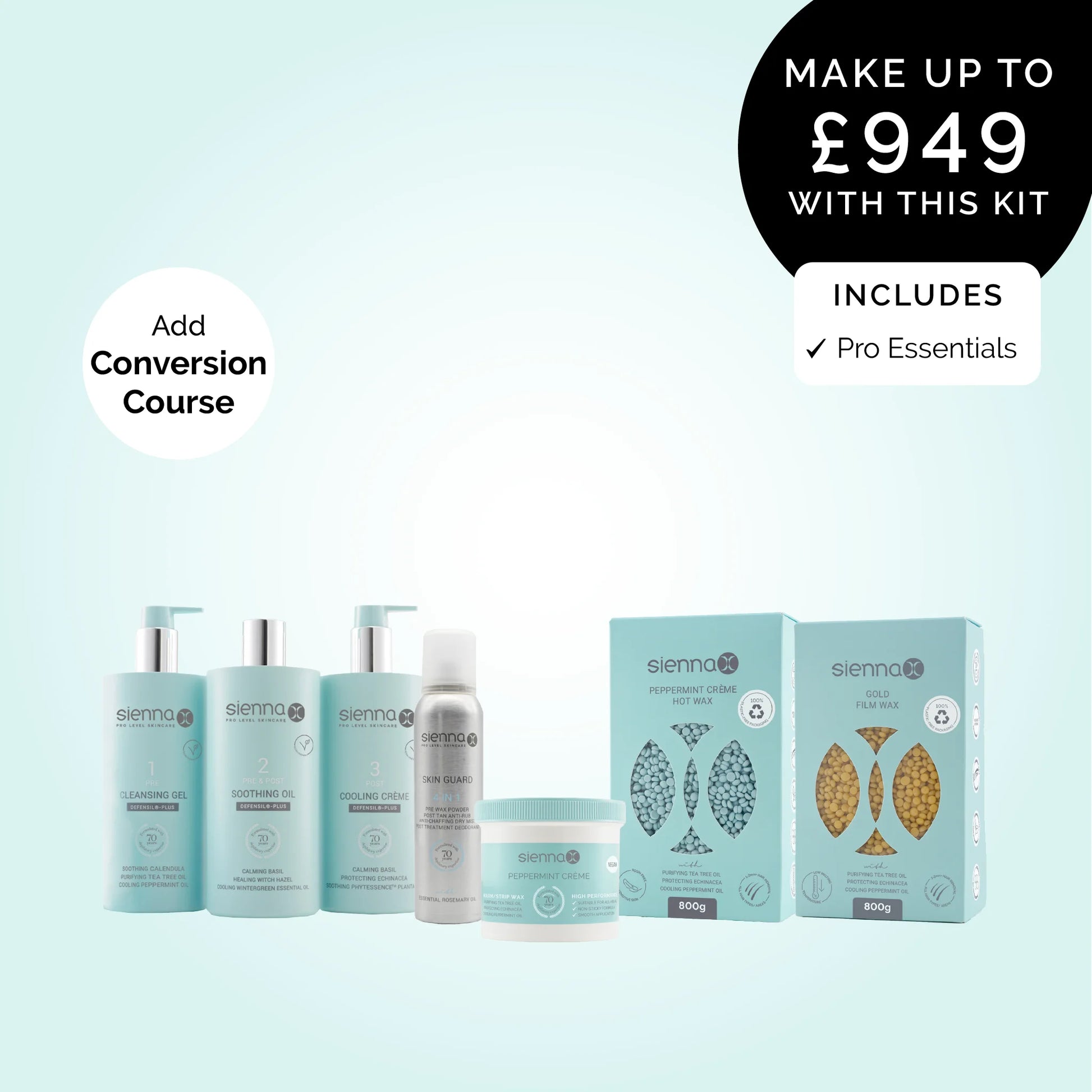 Sienna X Try it Wax Collection