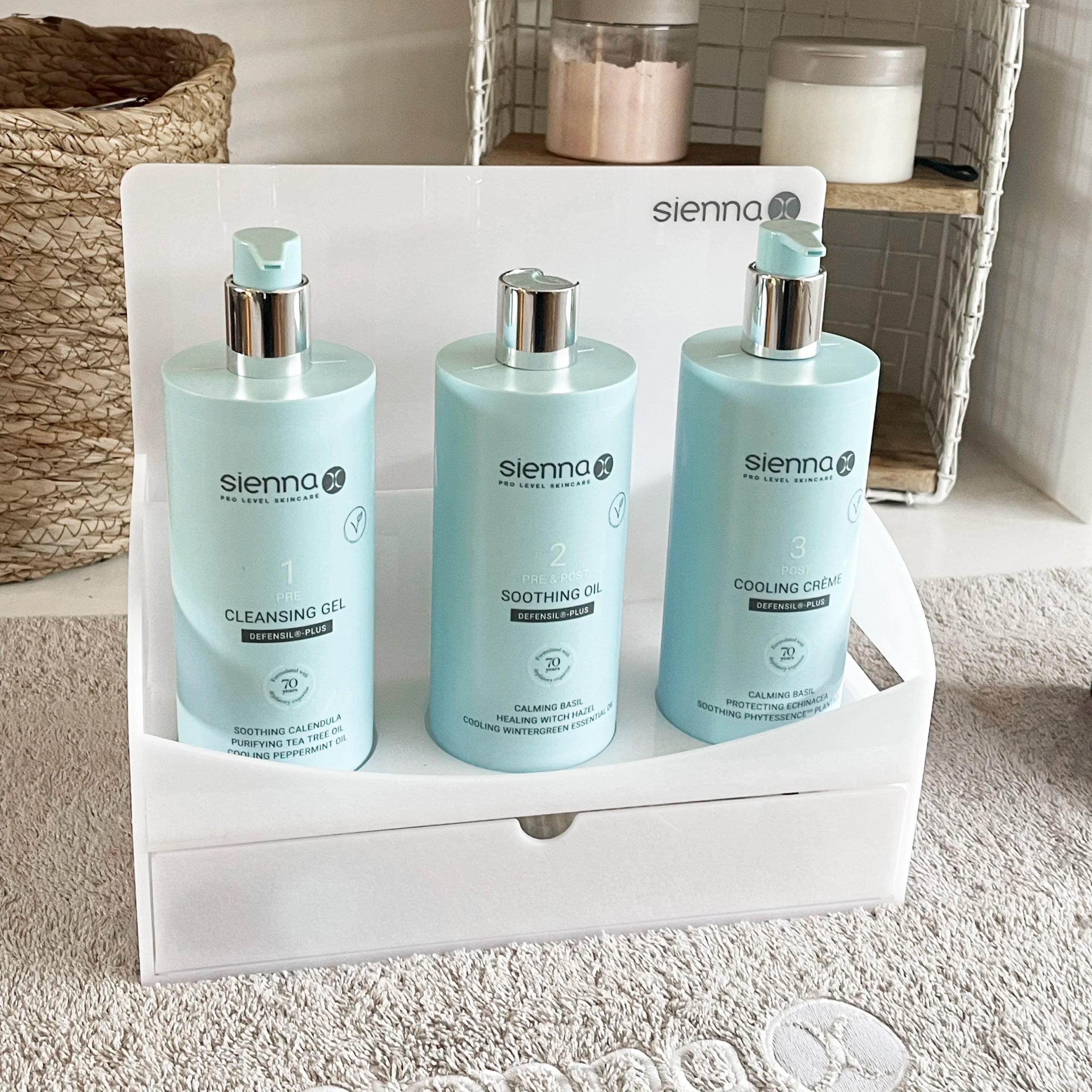 Wax Acrylic Stand In Situ