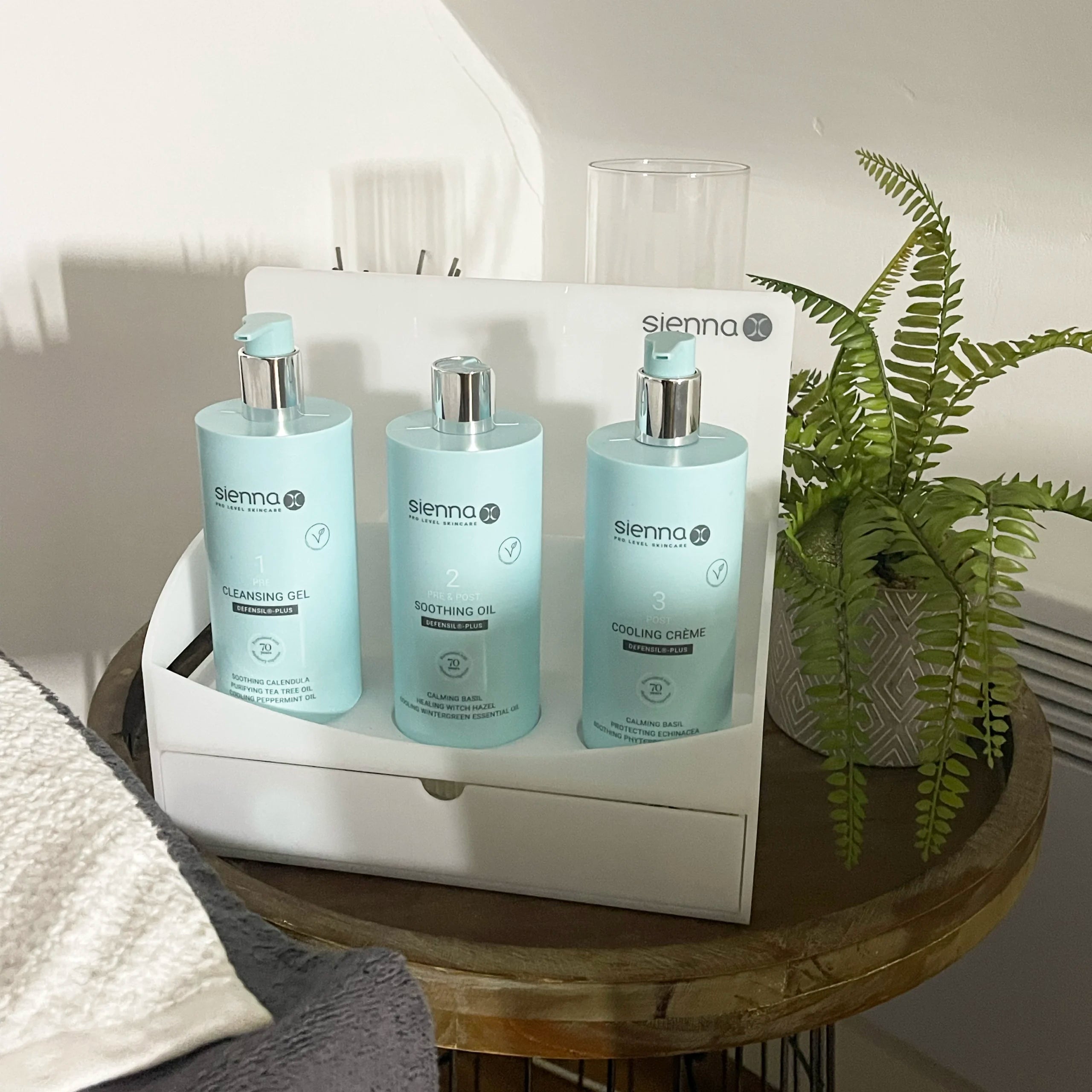 Wax Acrylic Stand In Situ