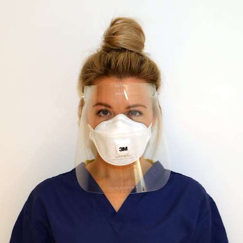 full face visor front 1