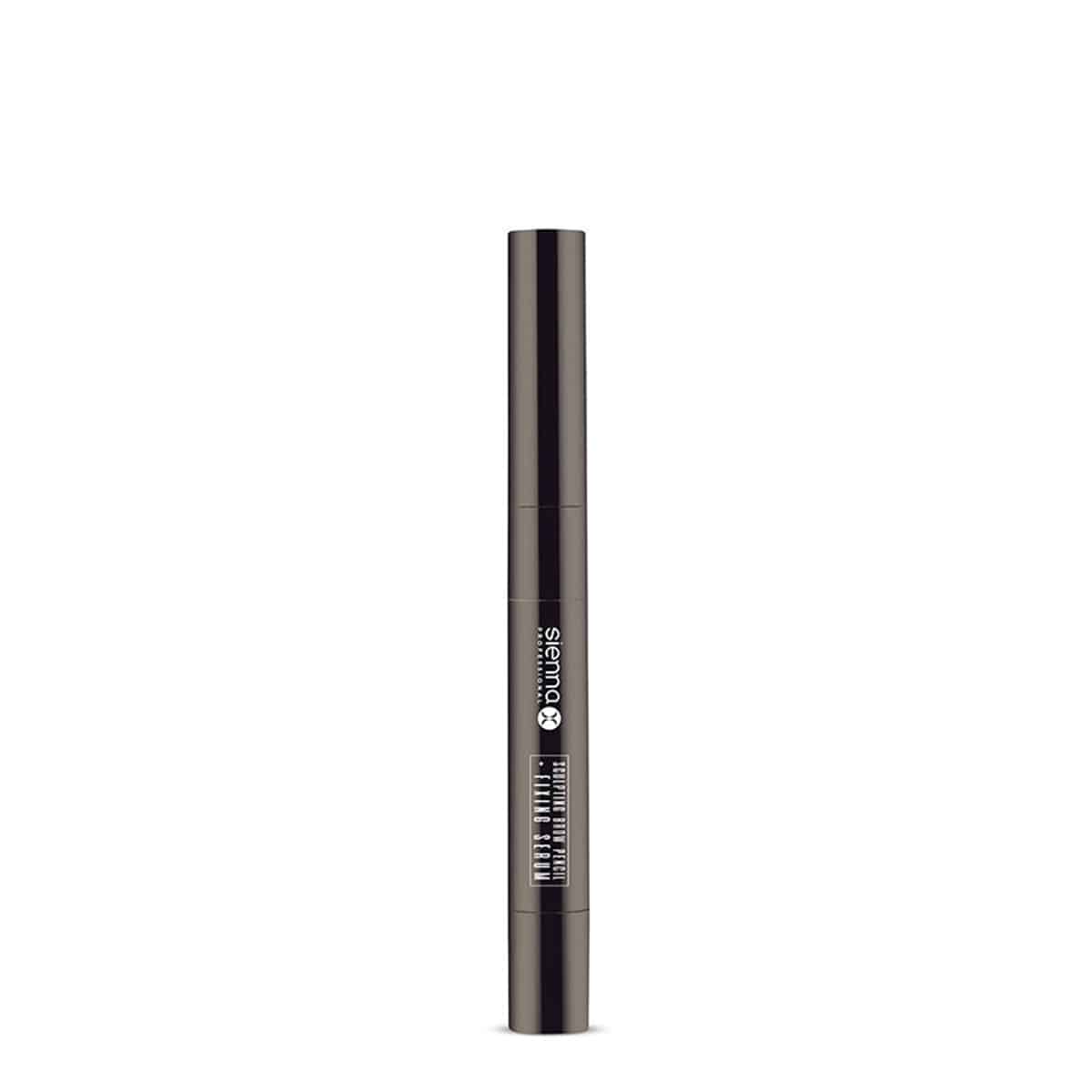siennax sculpting brow pencil fixing serum natural black 1