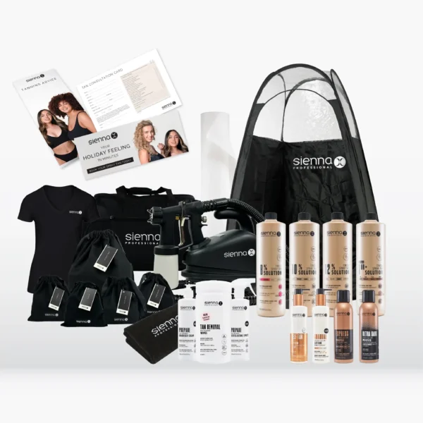 Gold Spray Tan Business Kit