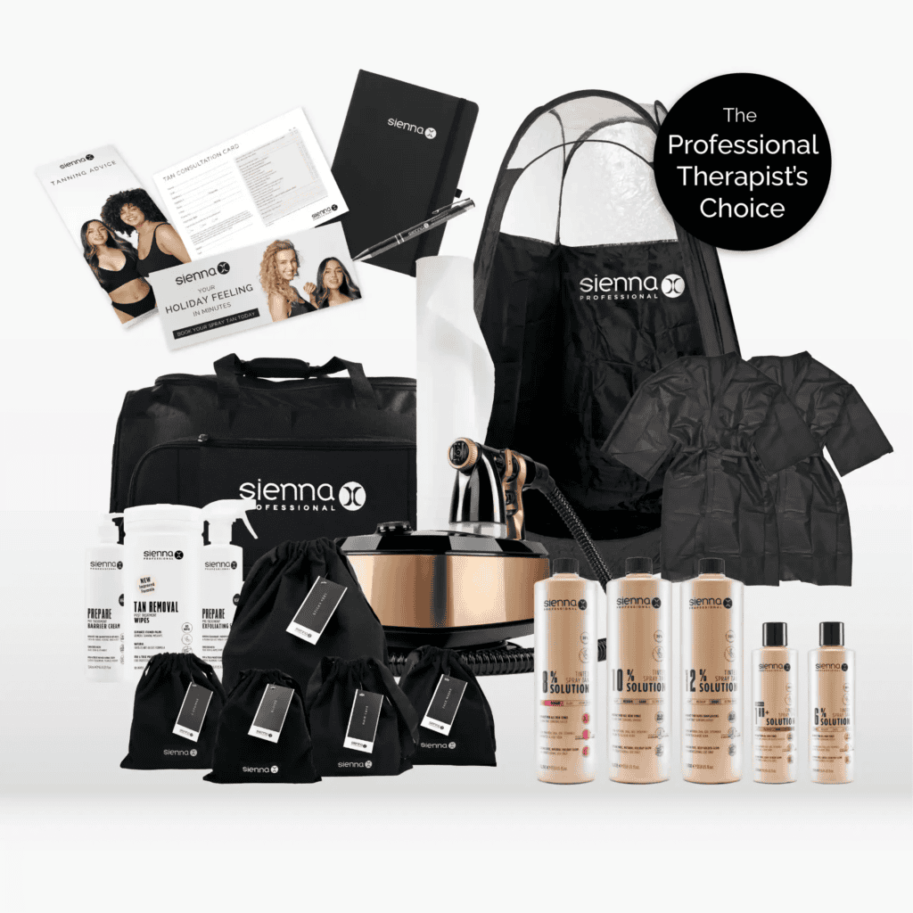 sienna x tanning bundle for professionals