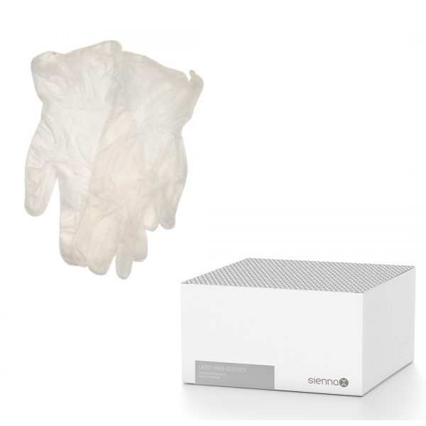 Disposable Latex Free Gloves with box 1