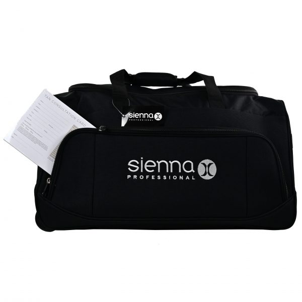Sienna X Roller Kit Bag Front With Merchandise scaled 2
