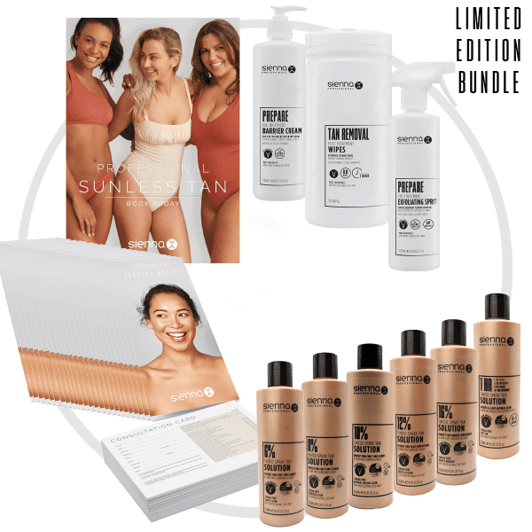 Switch to Sienna X Spray Tan Solution Kit 1 2