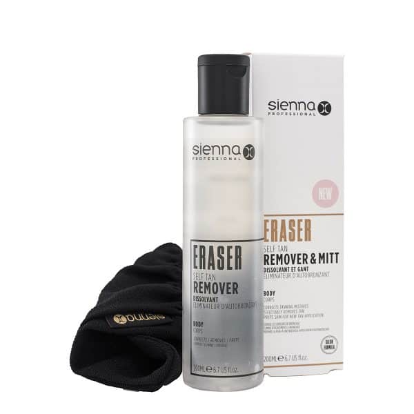 siennax eraser self tan remover box bottle 1 1