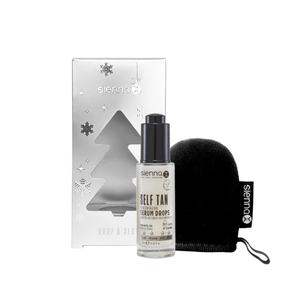 Serum Drops & Mini Mitt Out of Box